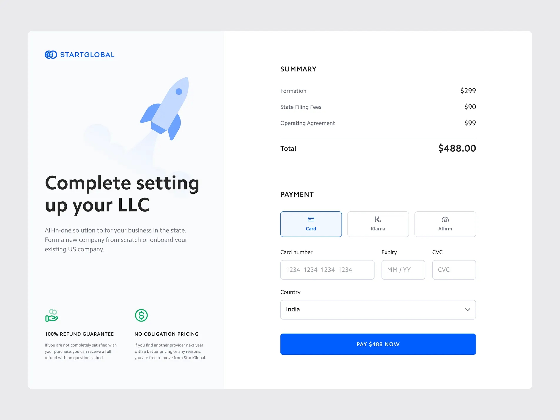 Payment Interface